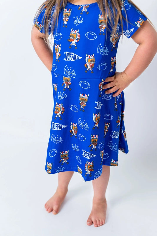 Quarterback Youth Dress | Buffalo Bills
