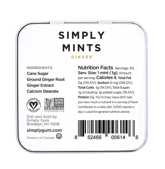 Ginger Simply Mints