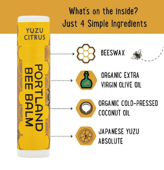 Yuzu Organic Citrus Beeswax Lip Balm