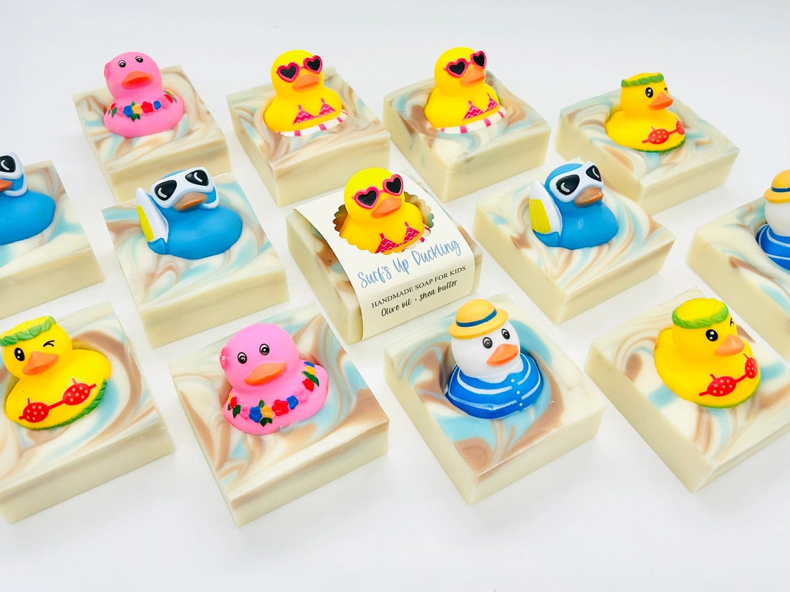 Surf's Up Ducky | Vegan Cold Process Soap Bar