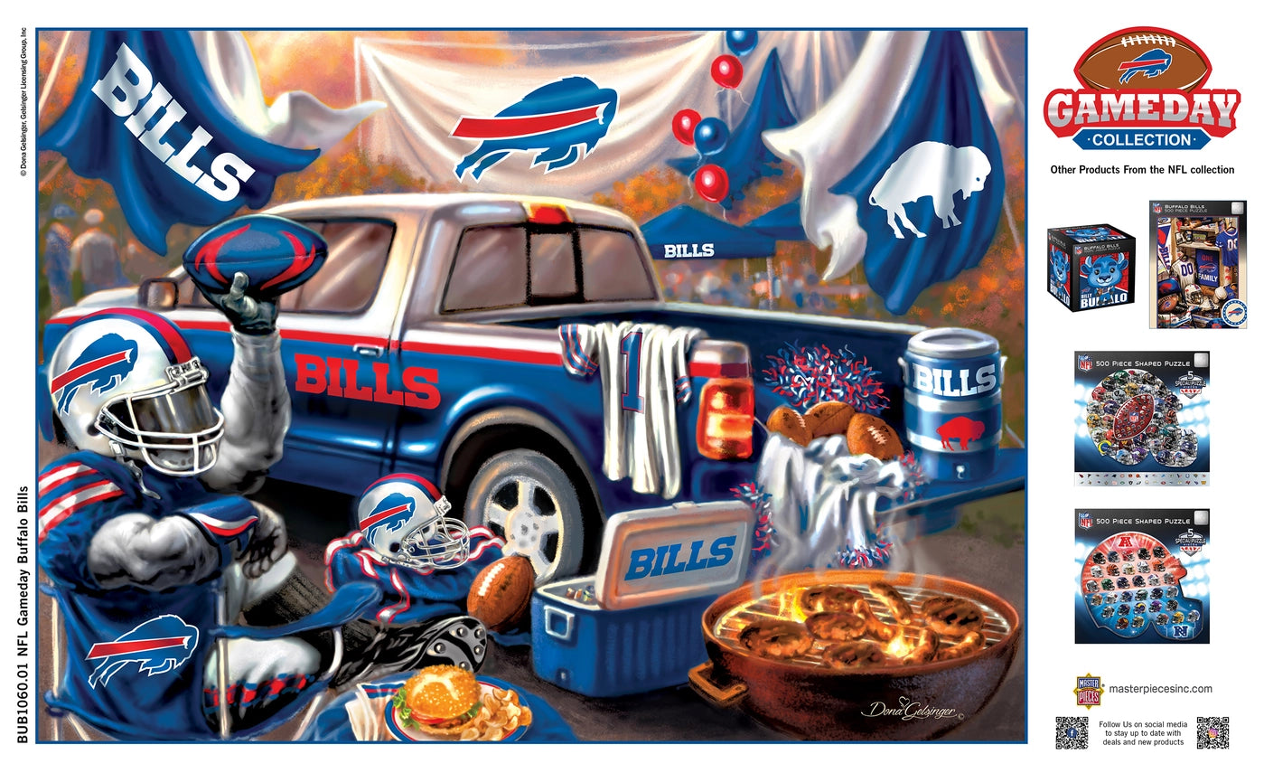 Gameday Collection 1000PC Puzzle | Buffalo Bills