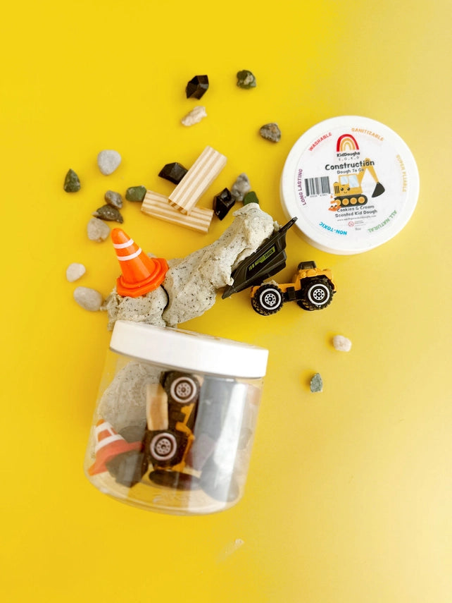Construction Dough-To-Go | Cookies & Cream