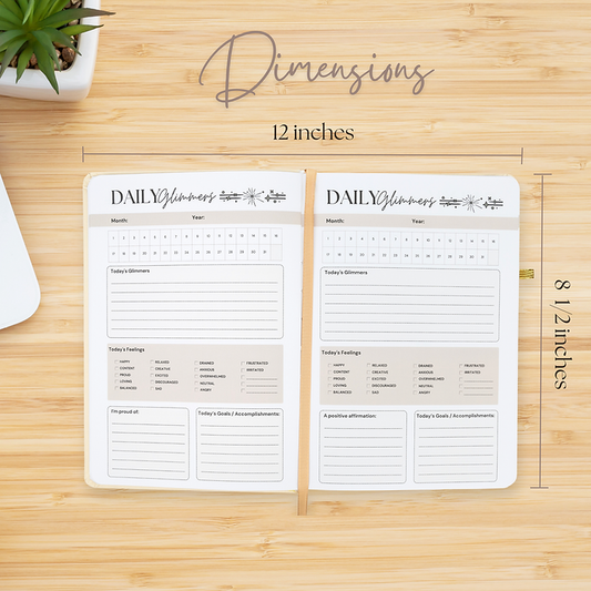 Daily Glimmers Gratitude Journal