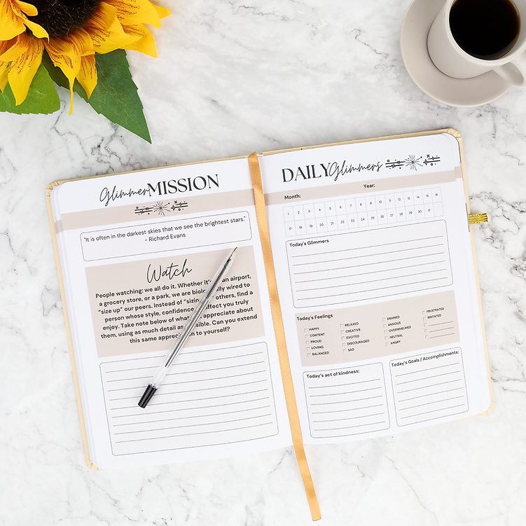 Daily Glimmers Gratitude Journal