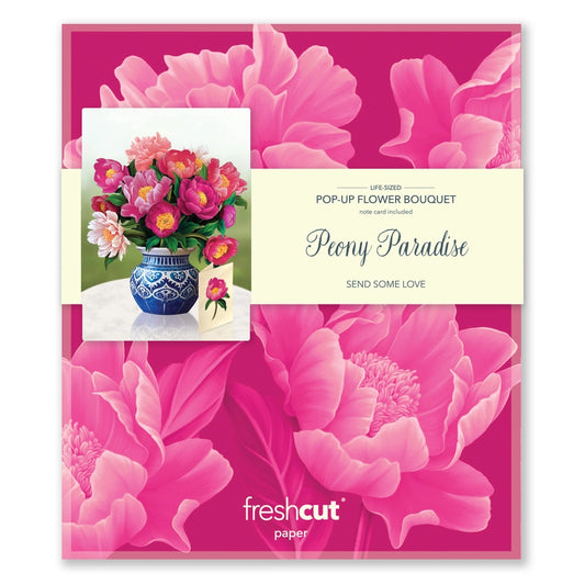 Peony Paradise | Pop-Up Greeting Card
