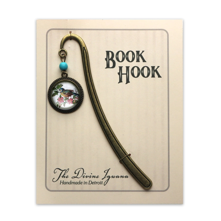 Cherry Blossom | Glass Cabochon Bookmark