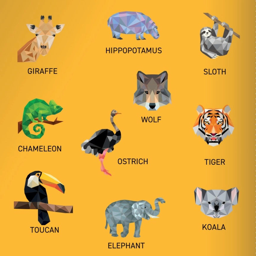 Zoo | My Sticker Paintings (RESTOCK)