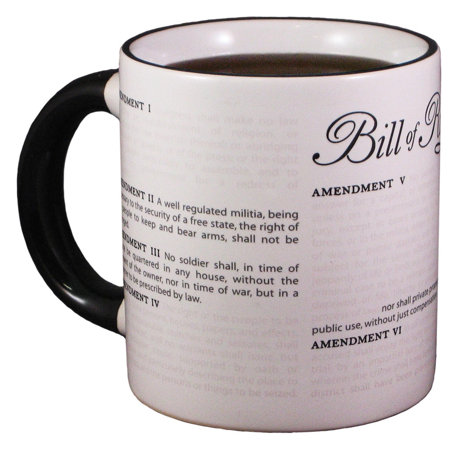 Disappearing Civil Liberties Heat-Changing Coffee Mug 10oz