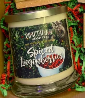 Spiced Lingonberries | Wood Wick Candle