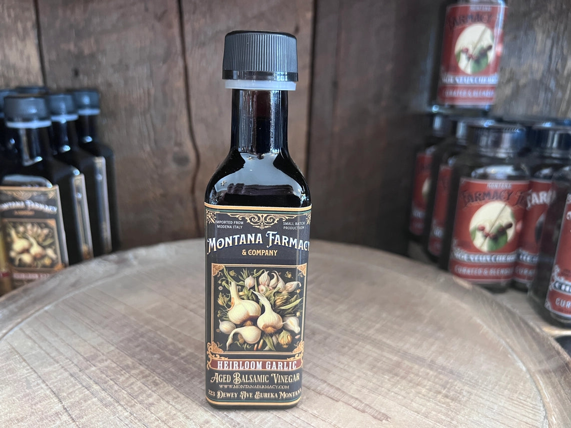 Heirloom Garlic Dark Aged Balsamic Vinegar 100ml