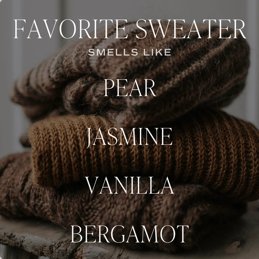 Favorite Sweater | 9oz Soy Candle