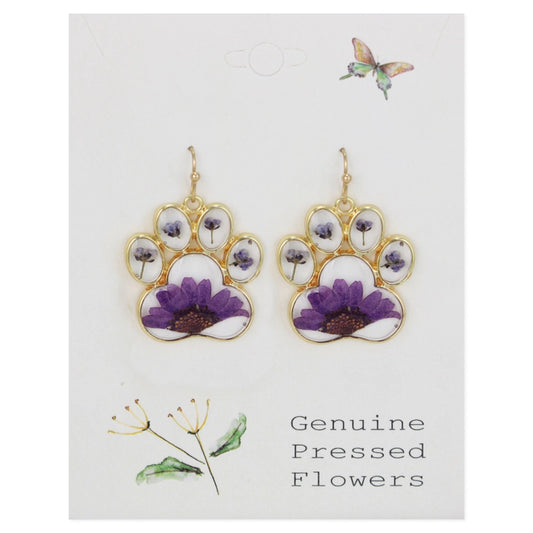 Precious Paw | Dried Flower Earrings