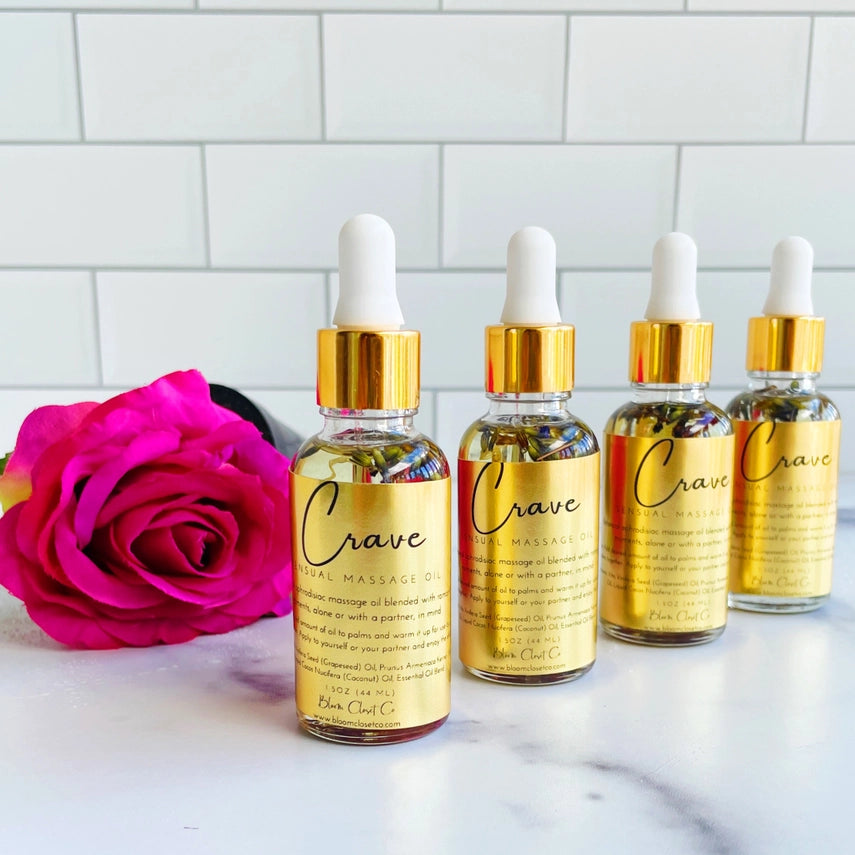 "Crave" Aphrodisiac Sensual Massage Oil