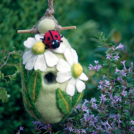 Ladybug | Felt Birdhouse