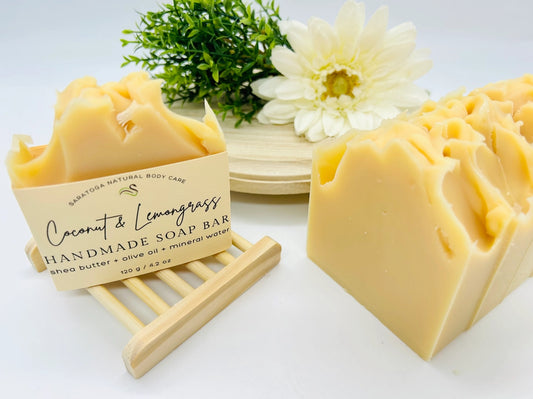 Coconut & Lemongrass | Vegan Cold Process Soap Bar