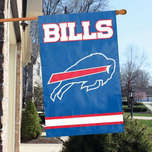 2-Sided Applique & Embroidered Flag | Buffalo Bills