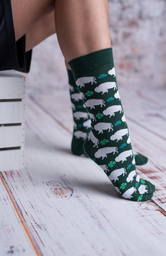 Irish Buffalo Socks