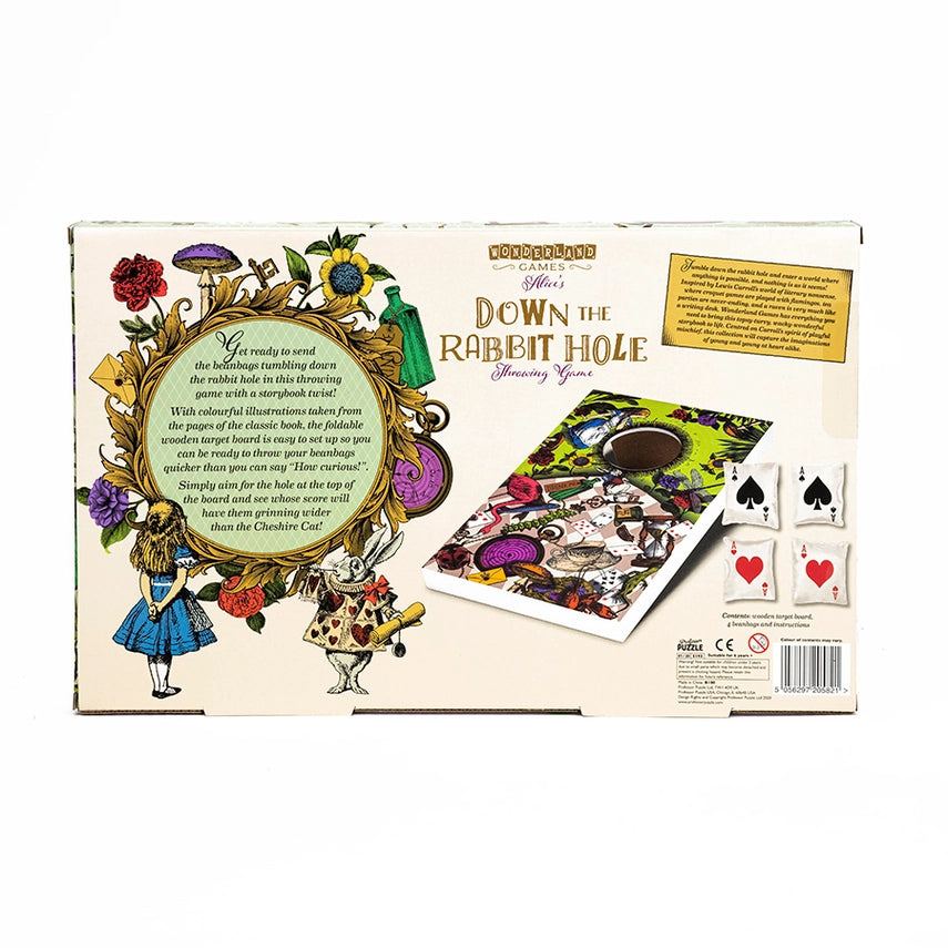 "Alice's" Down the Rabbit Hole | Beanbag Throwing Game