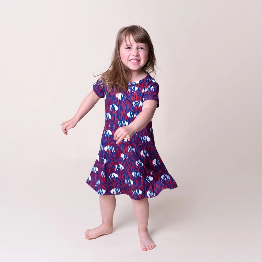Zebra Youth Dress | Buffalo Bills