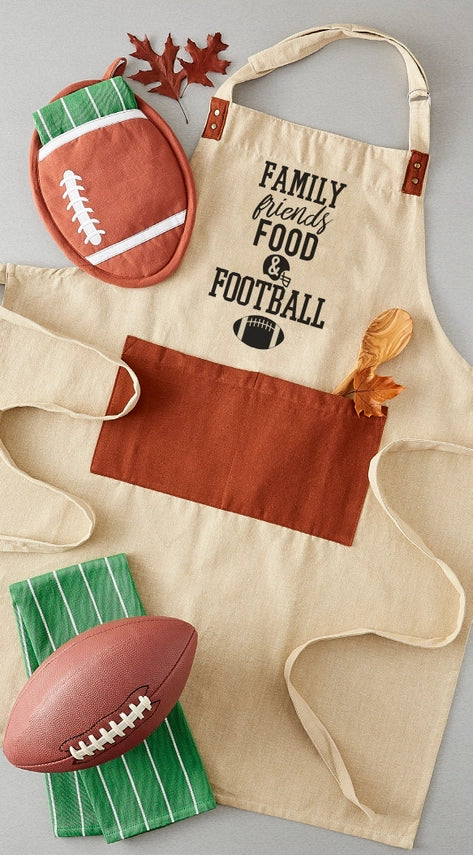 Football Potholder Gift Set