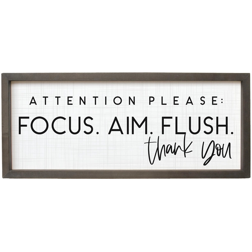 Focus Aim Flush - Farmhouse Frame