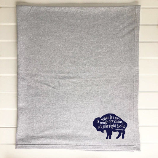 Bills Marv Levy Throw Blanket | Buffalo Bills