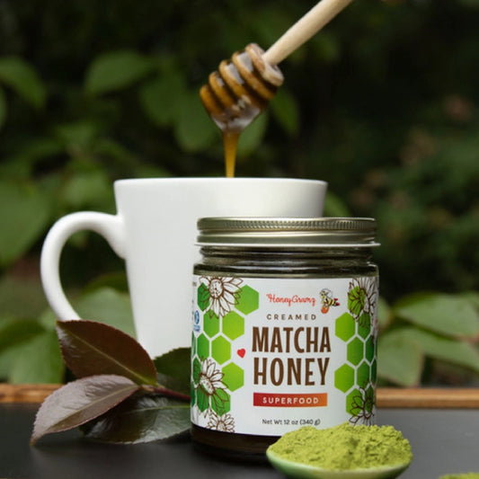 Matcha Creamed Honey