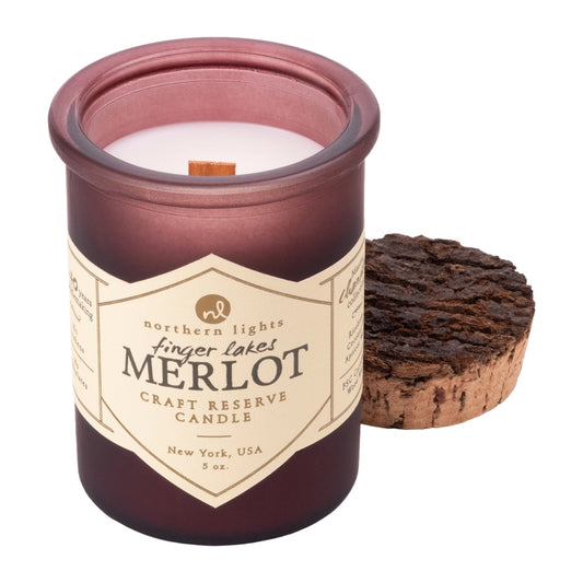 Finger Lakes Merlot: Craft Reserve Candle 5oz