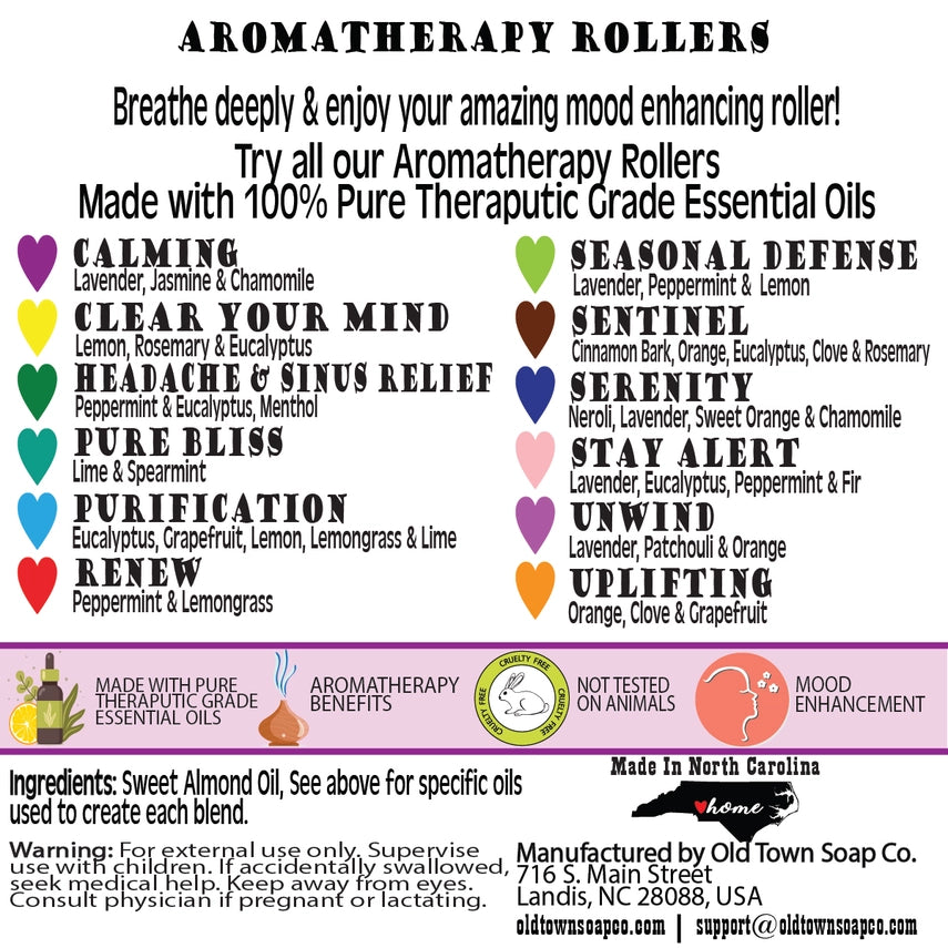 Wellness - Aromatherapy Roller Set