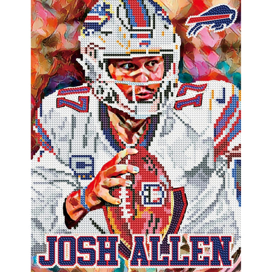 Josh Allen Diamond Art Kit | Buffalo Bills
