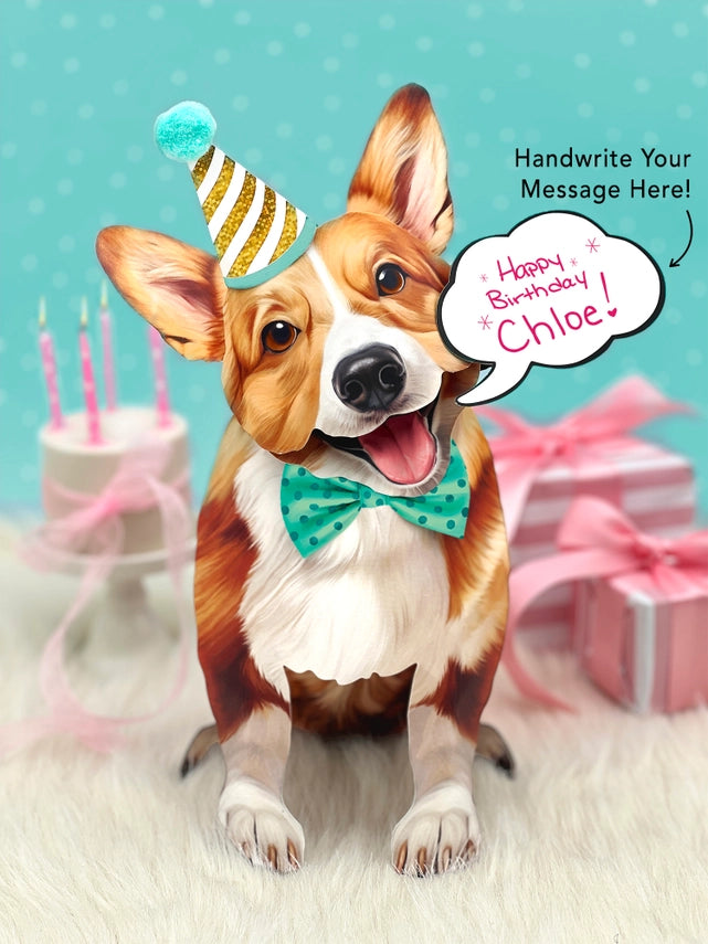 Corgi | Pop-Up Greeting Card