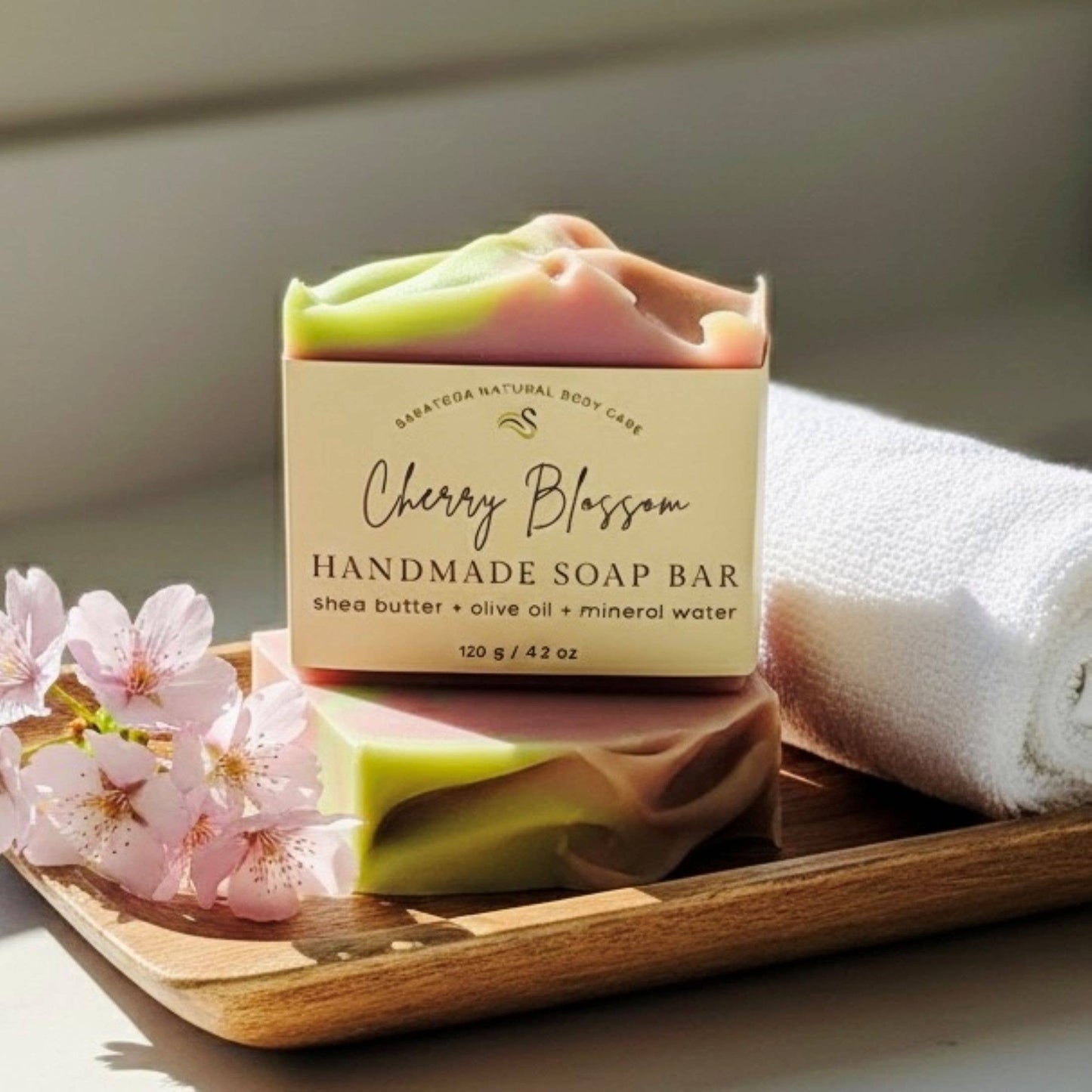 Cherry Blossom | Vegan Cold Process Soap Bar