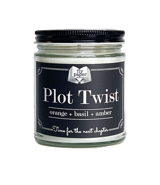 Plot Twist | Bookish Candle 9oz