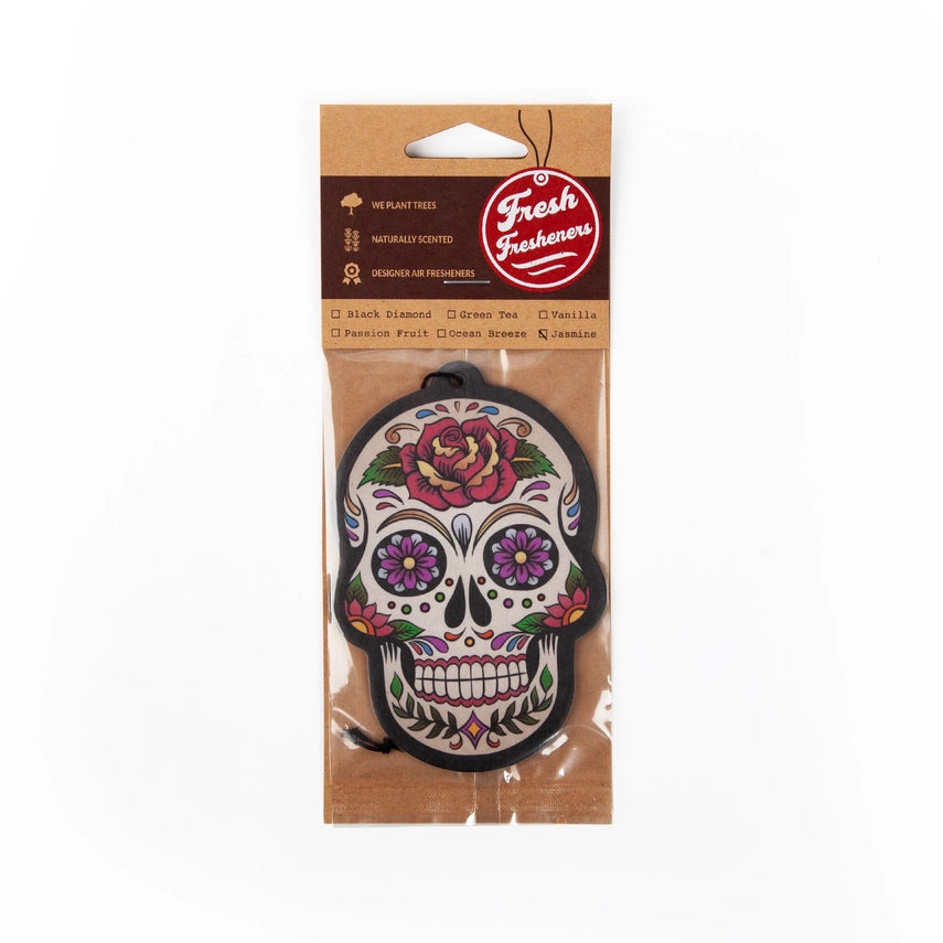 Day Of The Dead Skull Air Freshener