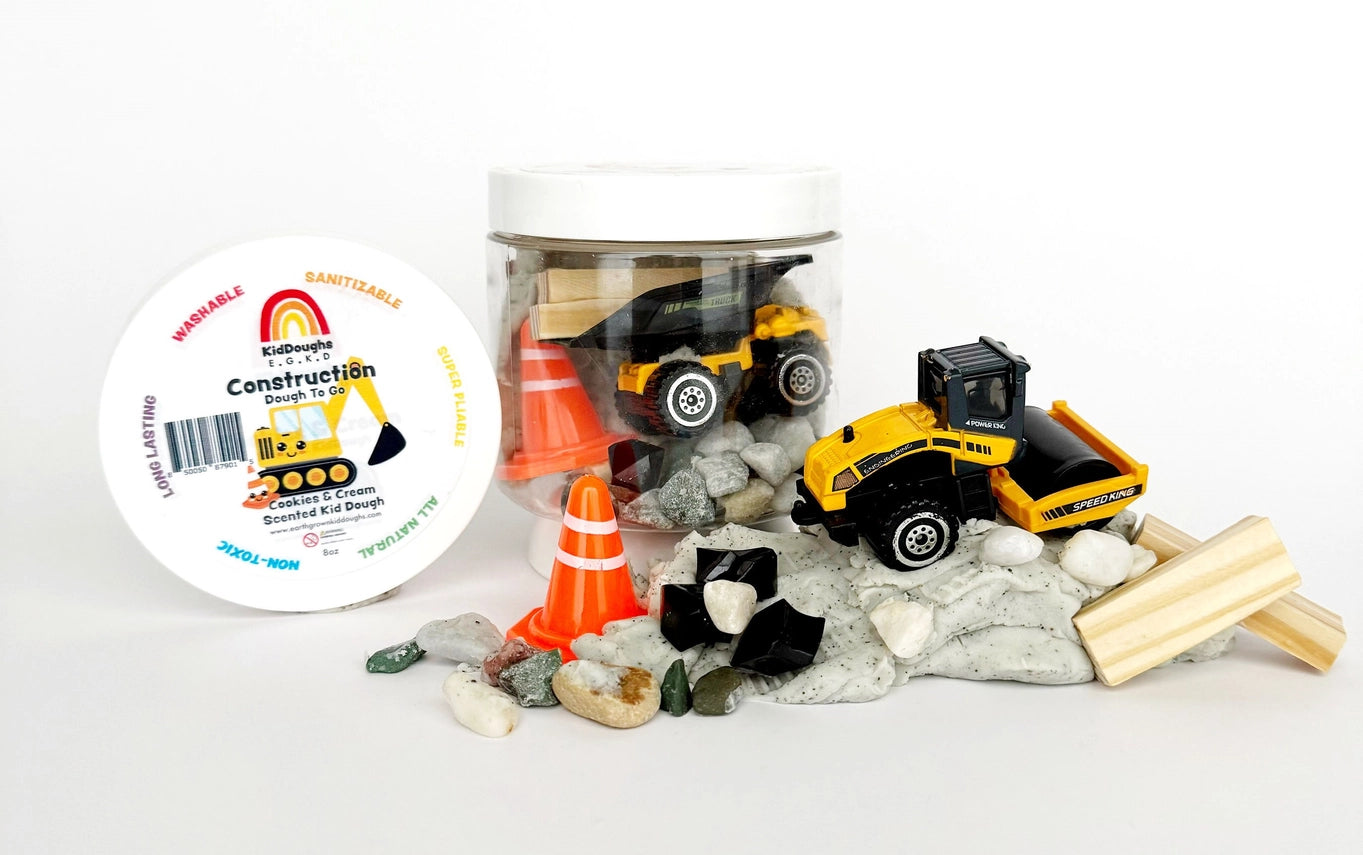 Construction Dough-To-Go | Cookies & Cream