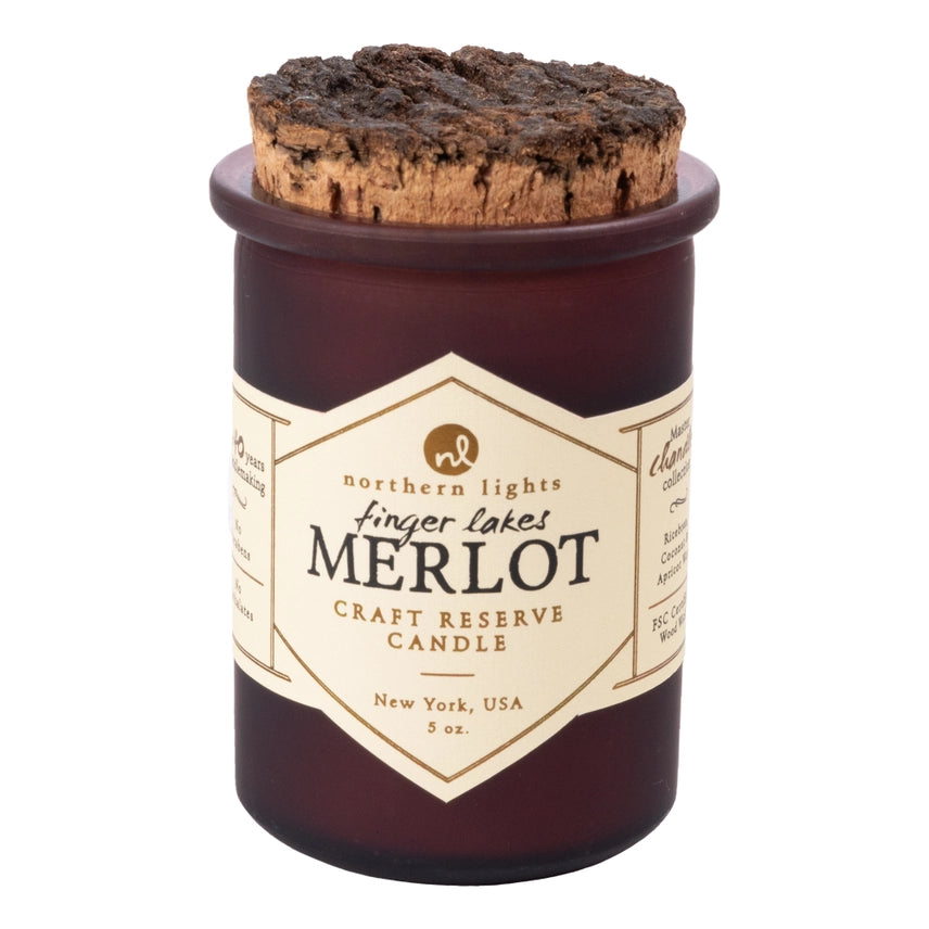 Finger Lakes Merlot: Craft Reserve Candle 5oz