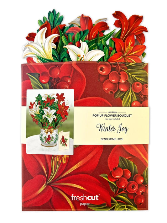 Winter Joy | Pop-Up Greeting Card