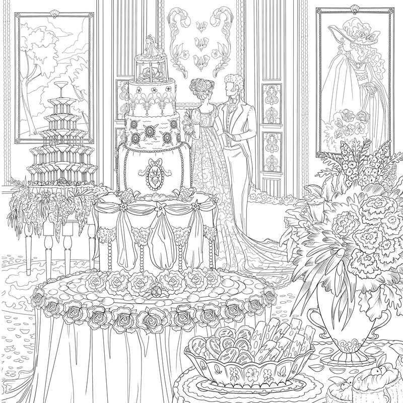 The Unofficial Bridgerton Coloring Book