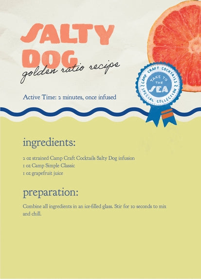 Salty Dog Cocktail Infusion Kit 16oz