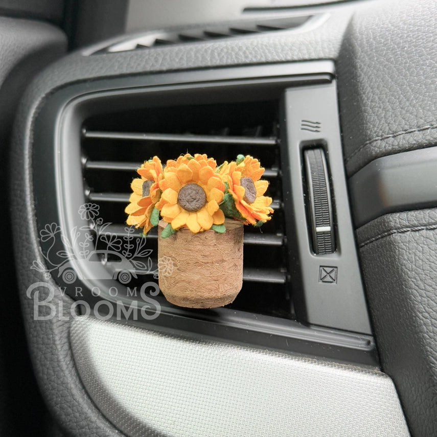 Sunflower | Car Diffuser Vent Clip (NEW ARRIVAL)