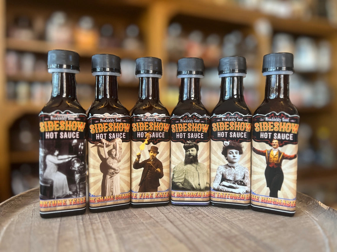 The Tattooed Lady Coconut-Lime - Sideshow Hot Sauce 4oz