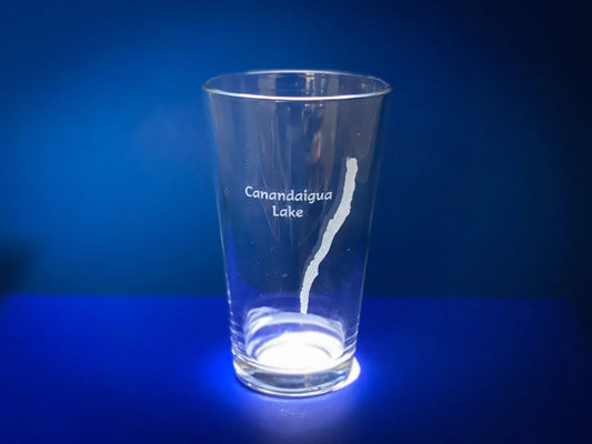 Pint Glass 16oz | Canandaigua Lake, NY