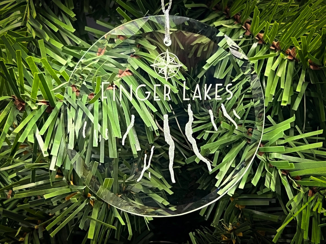 Glass Ornament | Finger Lakes, NY