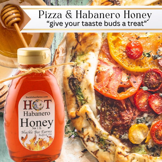 Hot Habanero Raw Honey 8oz (NEW ARRIVAL)