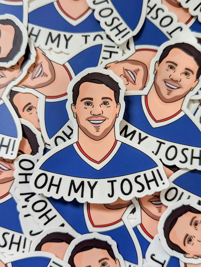 Oh My Josh Sticker | Buffalo Bills