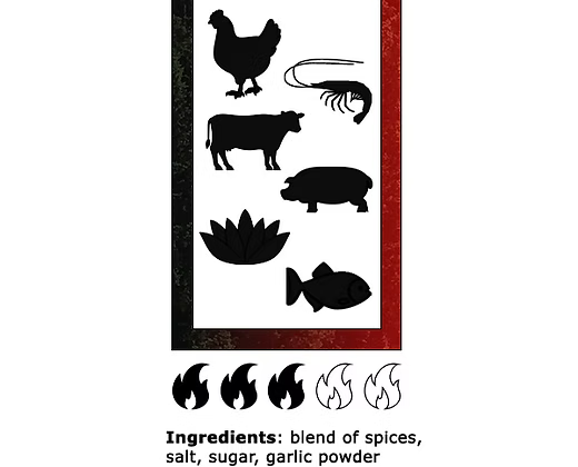 Ninja Dust | Hot BBQ Rub