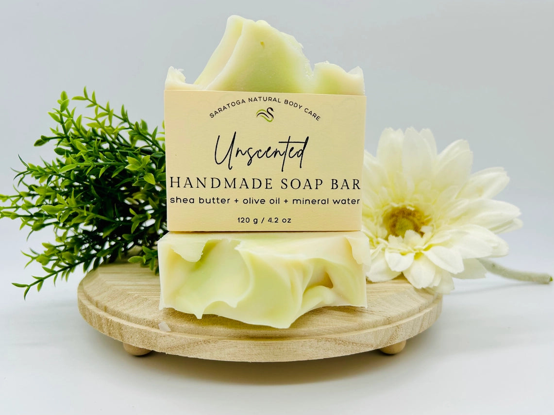 Unscented | Vegan Cold Process Soap Bar