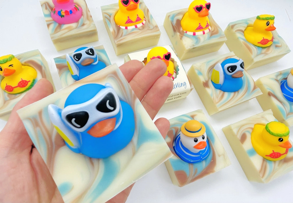 Surf's Up Ducky | Vegan Cold Process Soap Bar