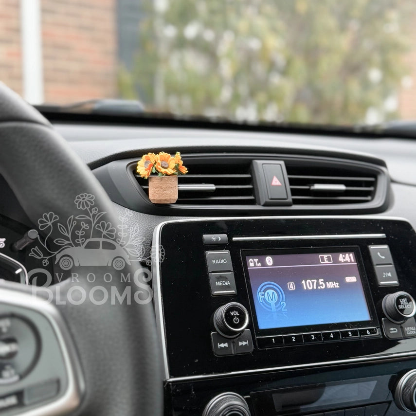 Sunflower | Car Diffuser Vent Clip (NEW ARRIVAL)
