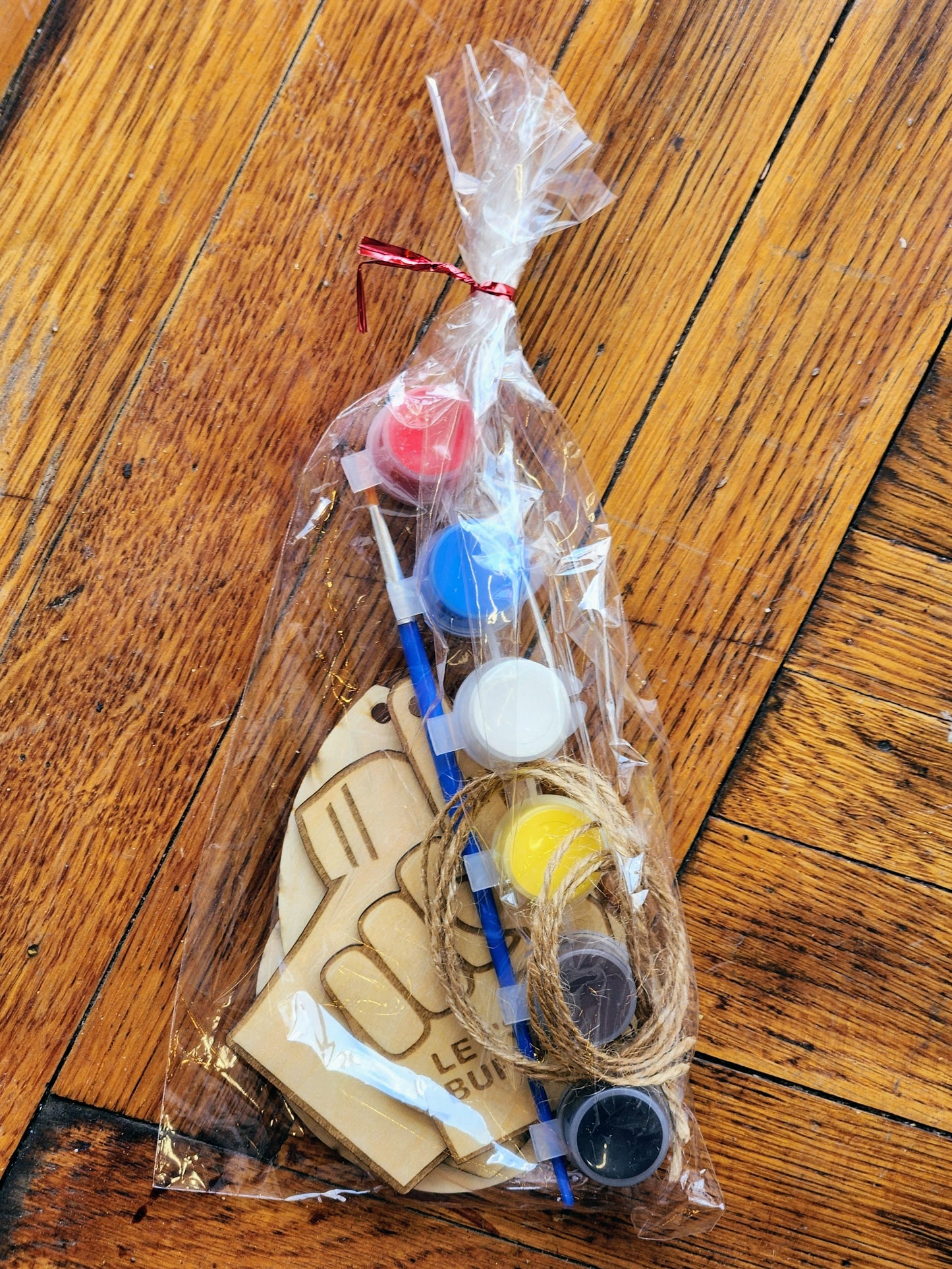 Football Wood Ornament Paint Kit | Buffalo Bills